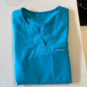 Jaanuu Teal 1-Pocket Tuck-In Top XS